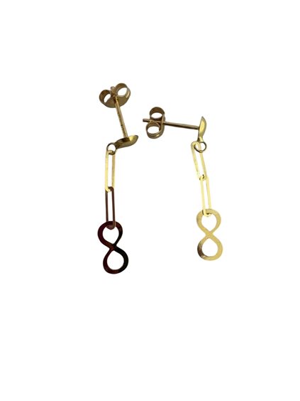 Orecchini Domar Donna in Oro giallo OROR-585-280 - OROR-585-280